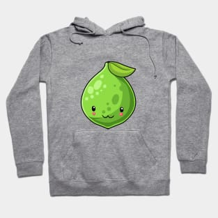 Kawaii lime fruit Hoodie